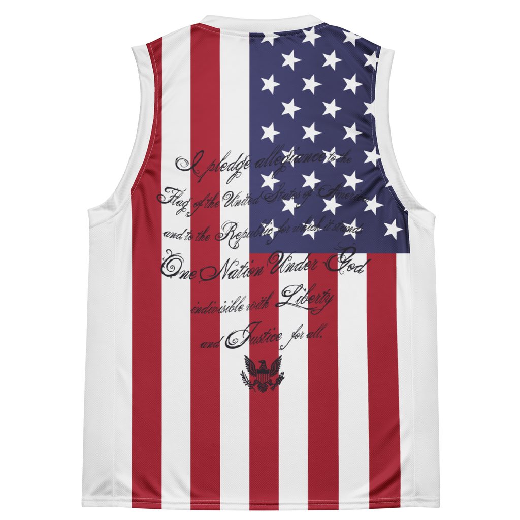 We The People Recycled Unisex Basketball Jersey