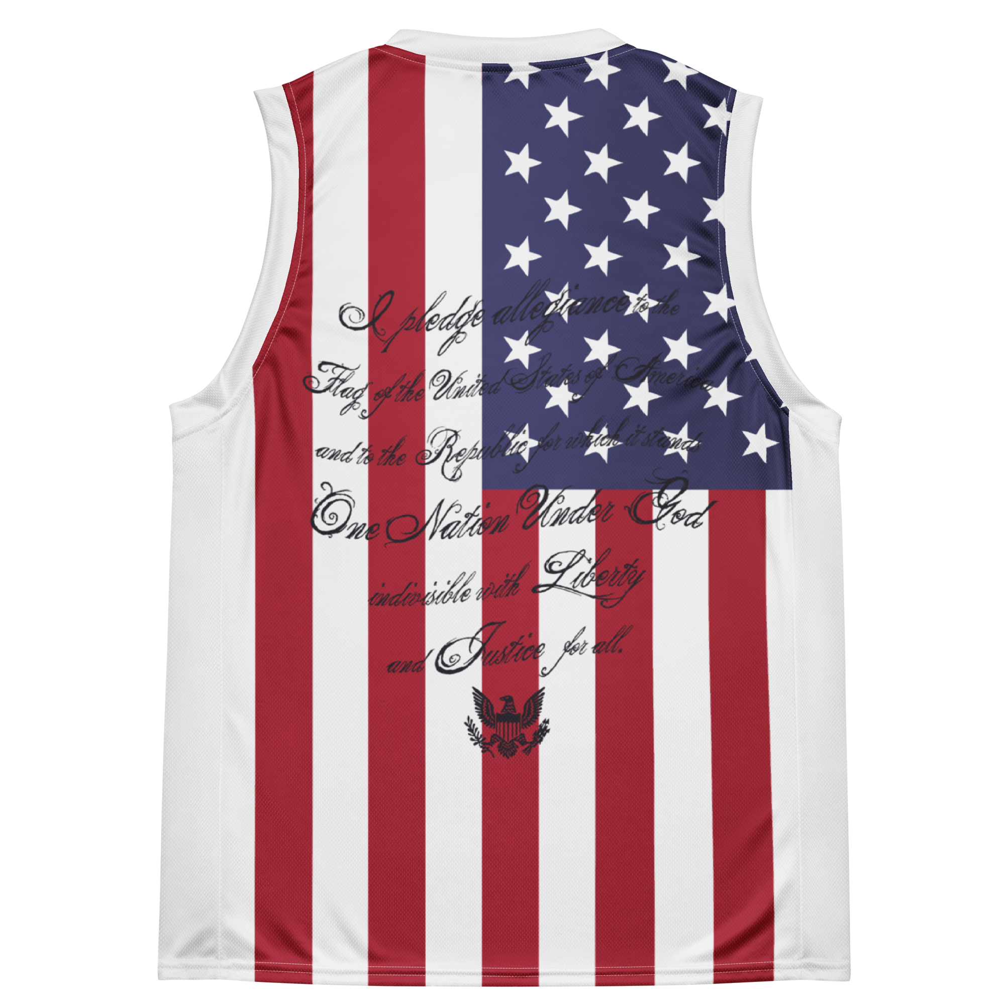 We The People Recycled Unisex Basketball Jersey