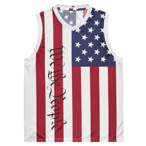 We The People Recycled Unisex Basketball Jersey