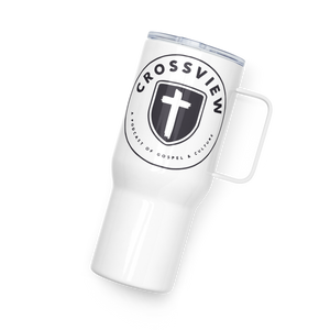 CrossView Podcast 25oz. Travel Mug with Handle