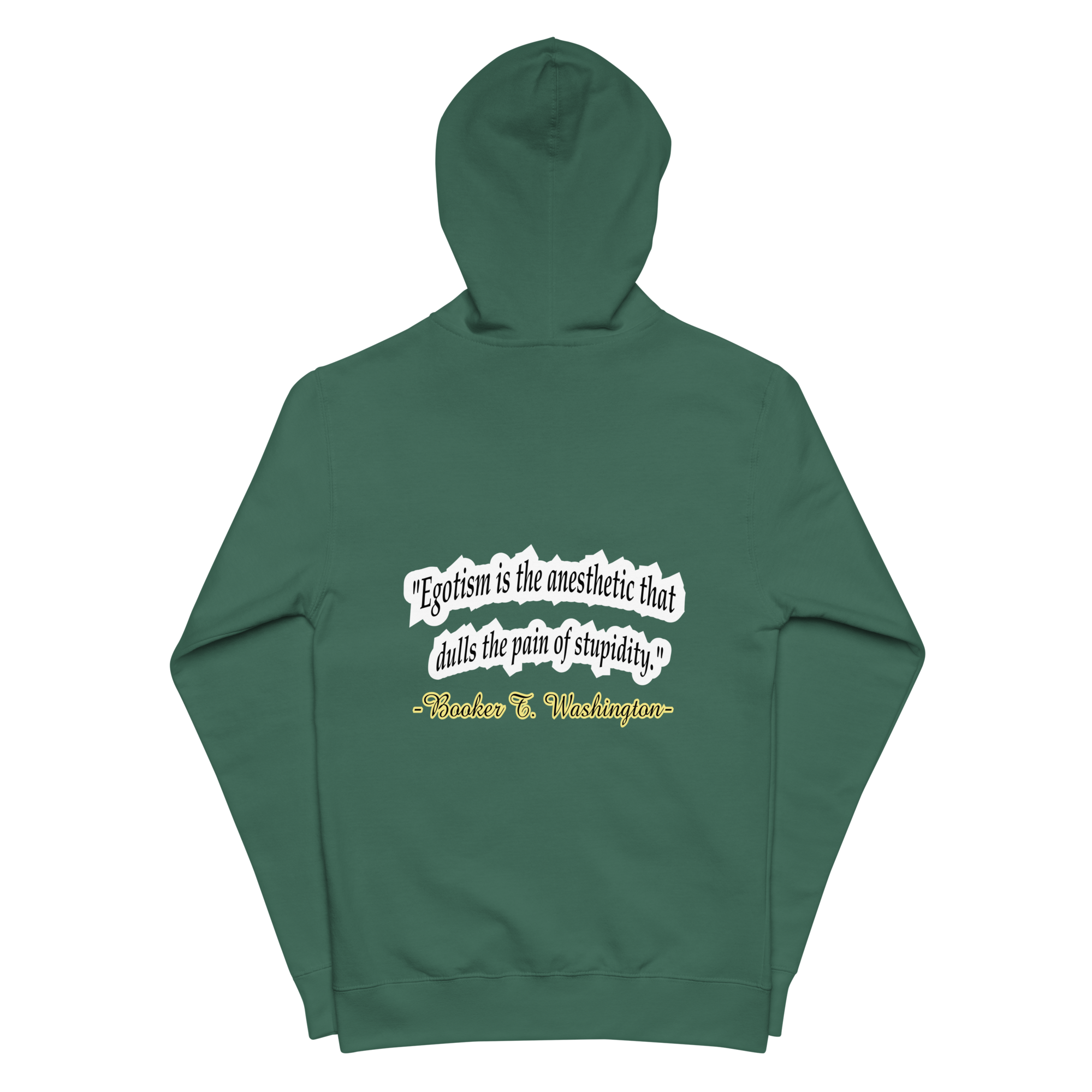 Men of God - Booker T. Washington Zip Up Hoodie