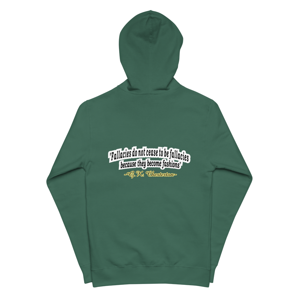 Men of God - G.K. Chesterton Zip Up Hoodie