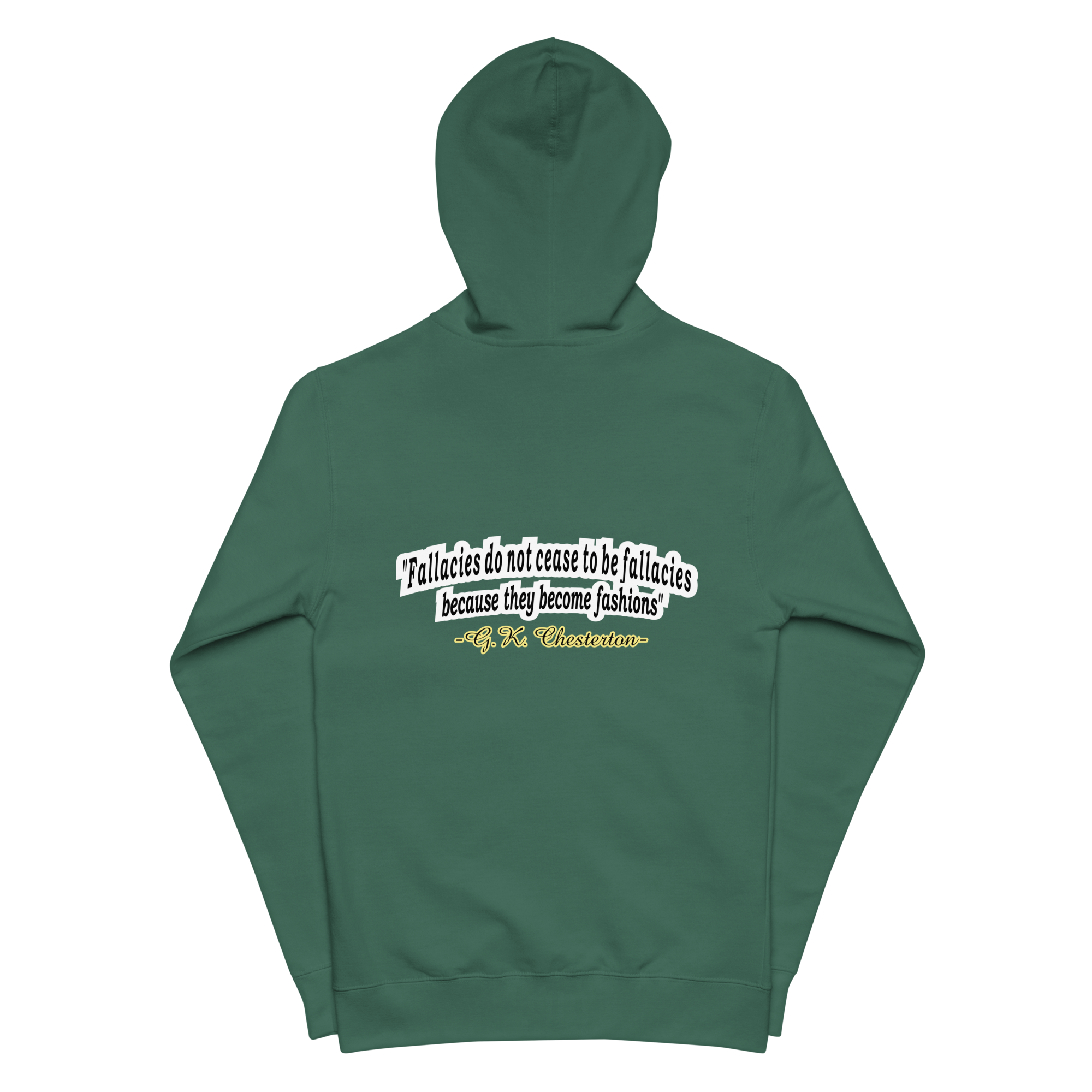 Men of God - G.K. Chesterton Zip Up Hoodie
