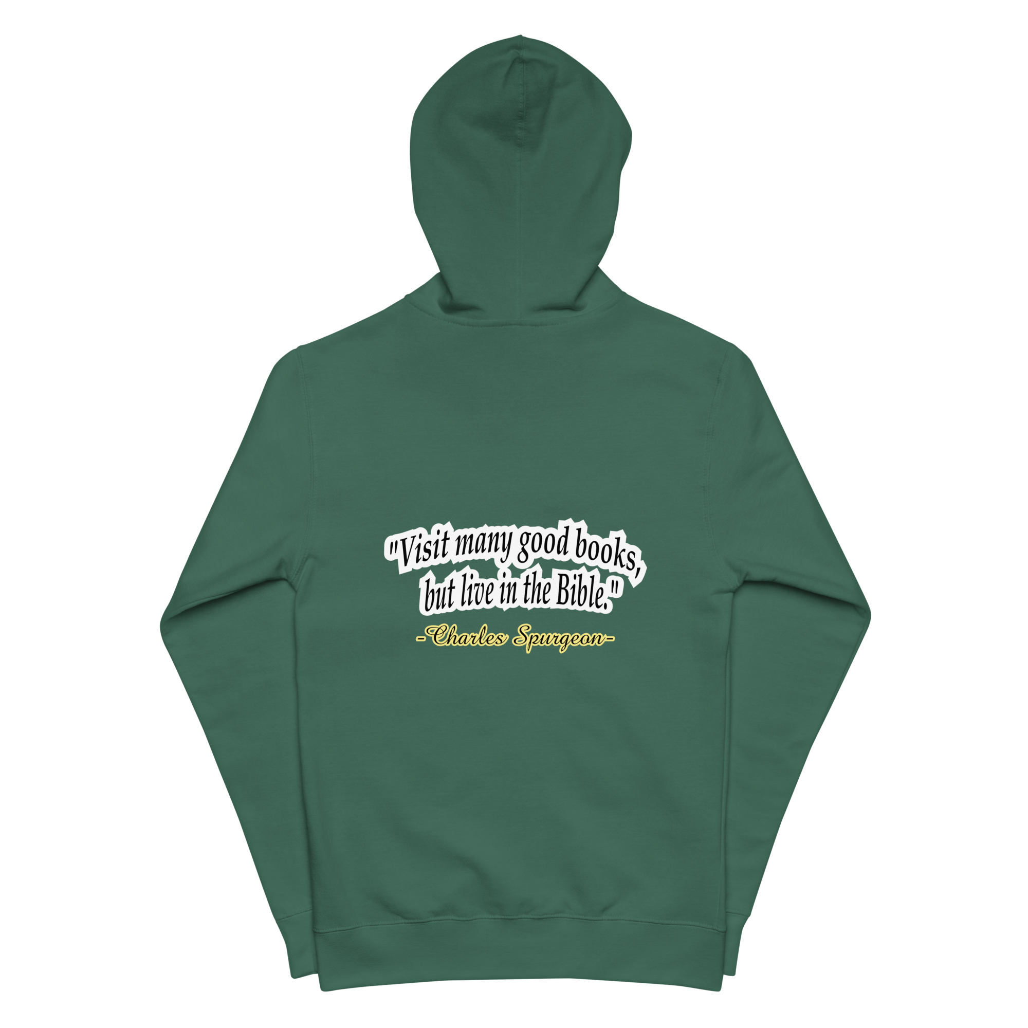 Men of God - Charles Spurgeon Zip Up Hoodie