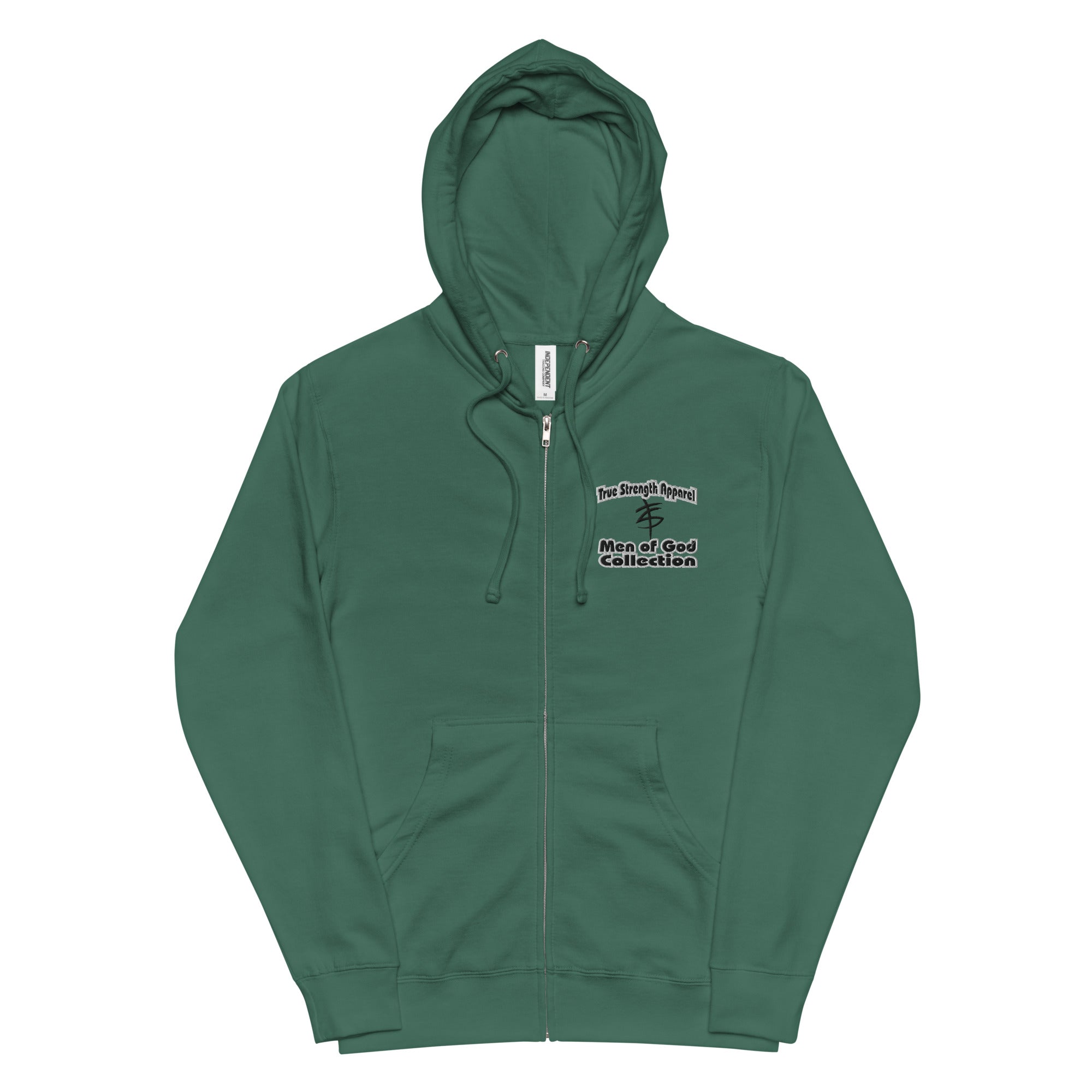 Men of God - William Tyndale Zip Up Hoodie