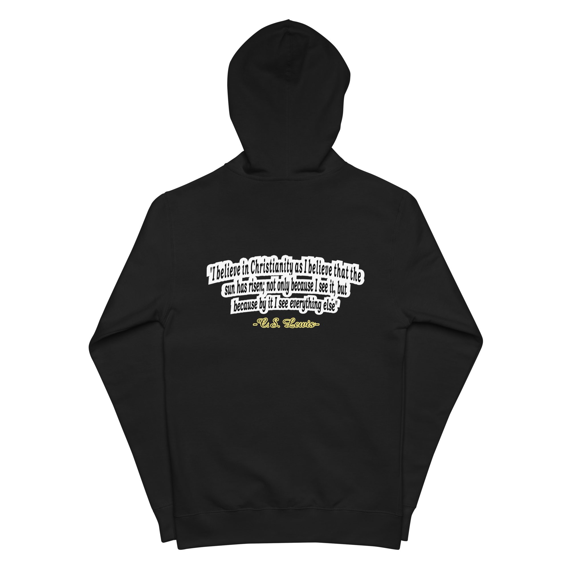 Men of God - C.S. Lewis Zip Up Hoodie