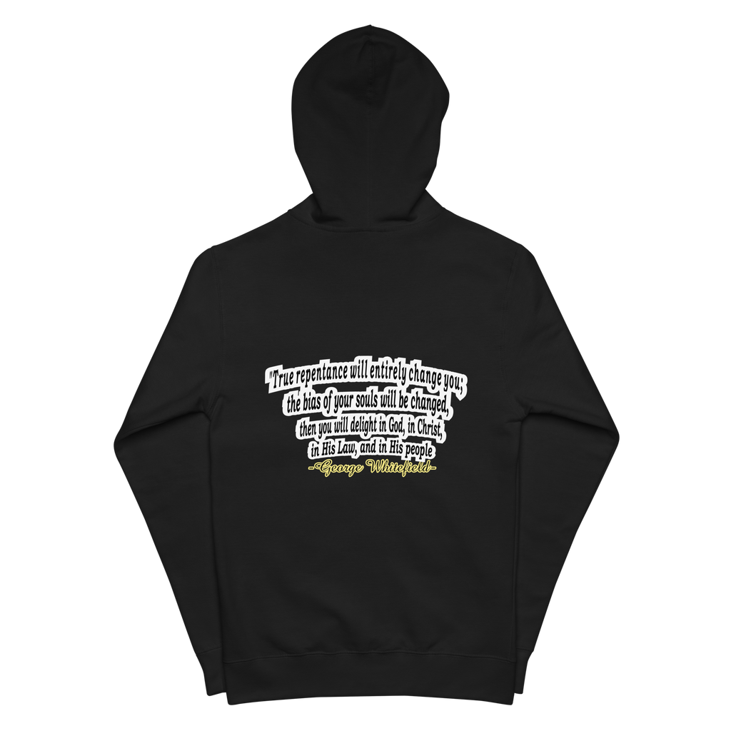 Men of God - George Whitefield Zip Up Hoodie