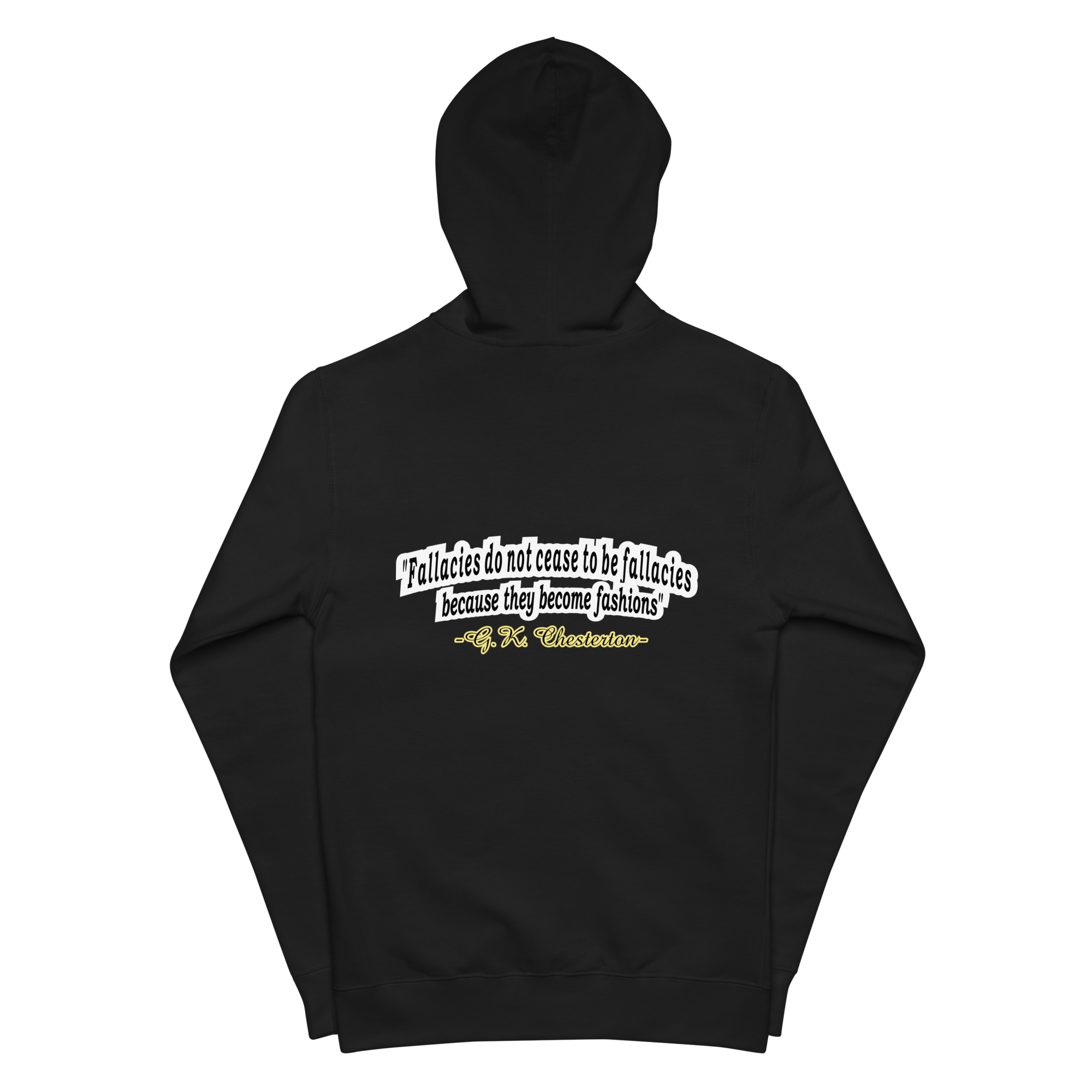 Men of God - G.K. Chesterton Zip Up Hoodie