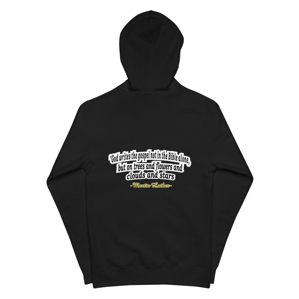 Men of God  - Martin Luther Zip Up Hoodie