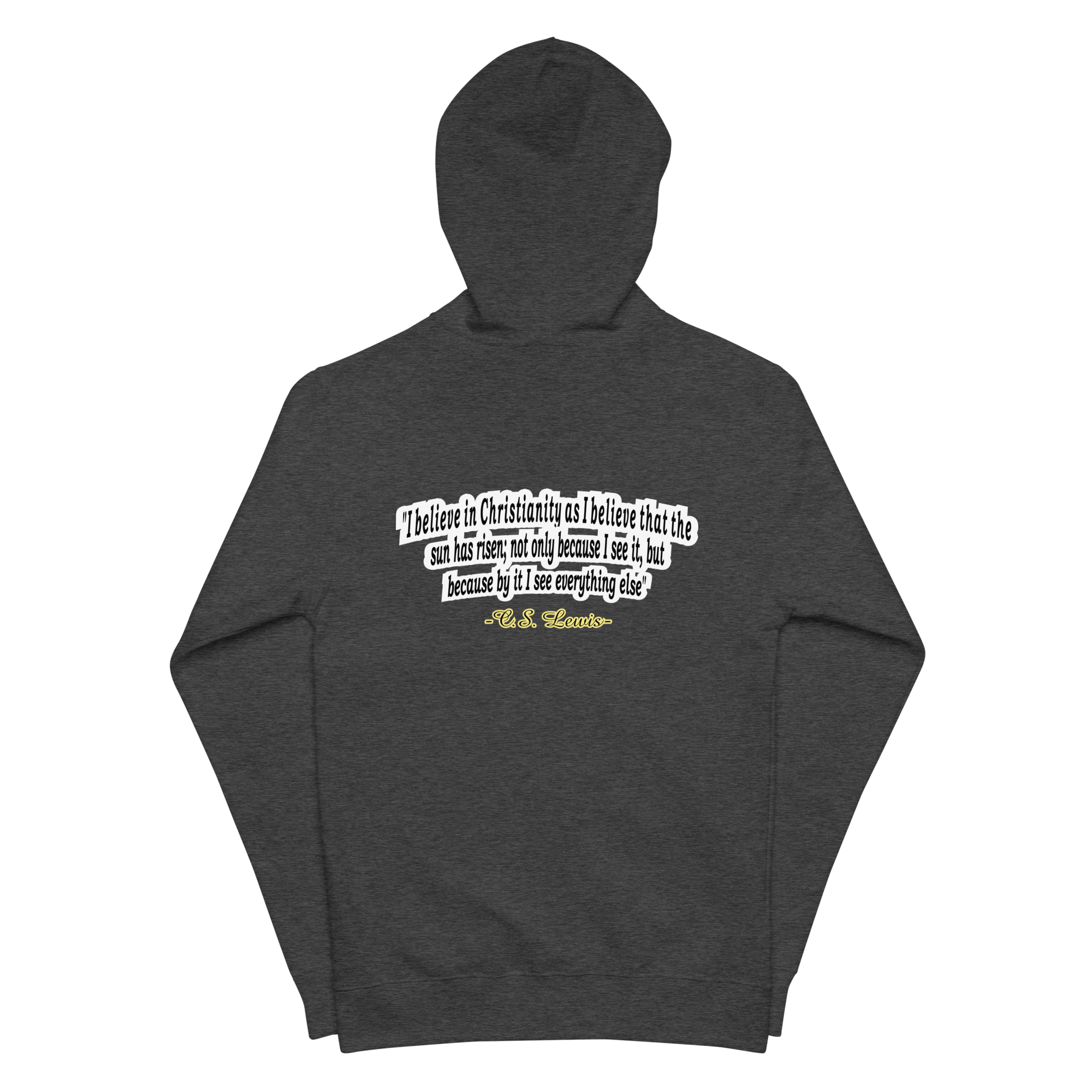 Men of God - C.S. Lewis Zip Up Hoodie