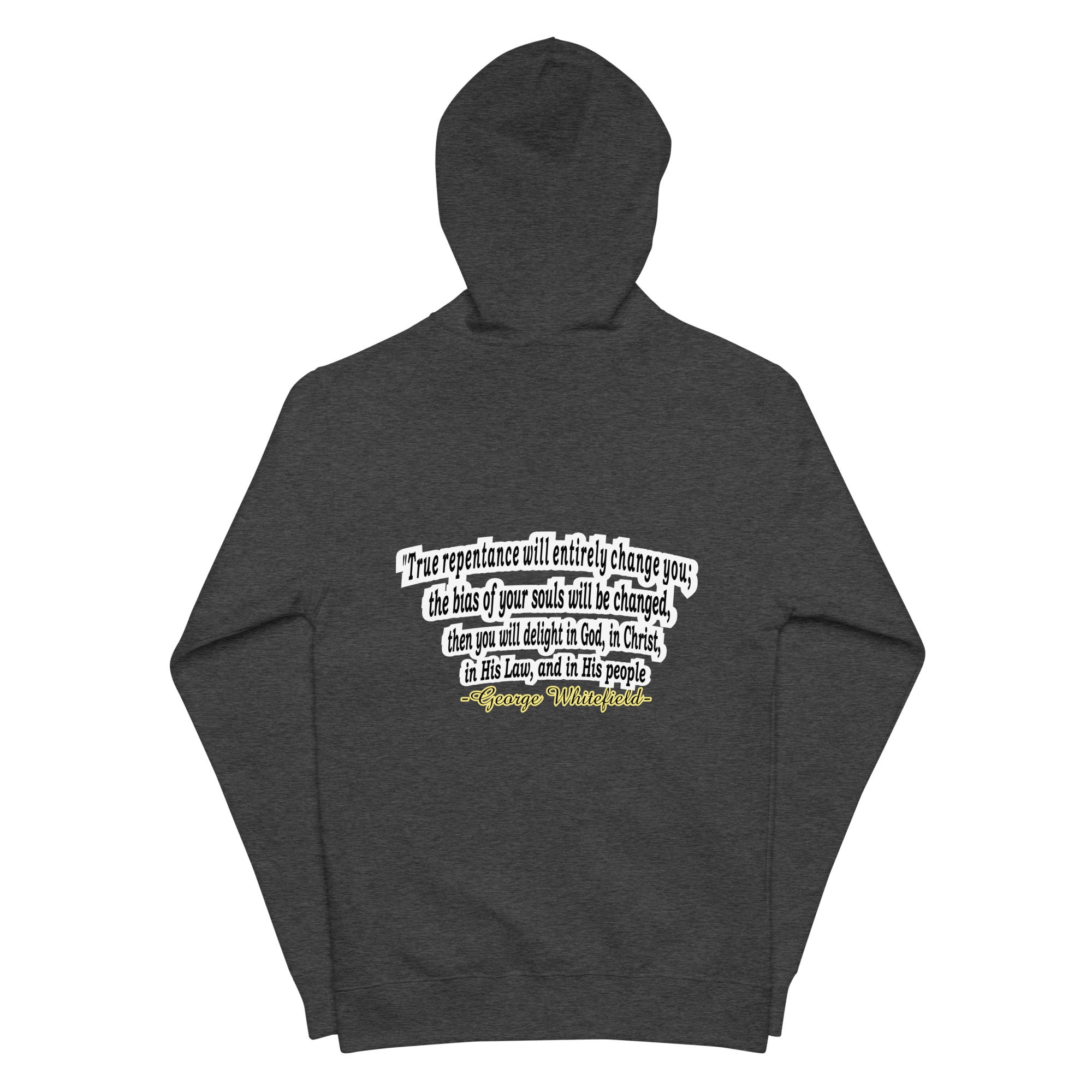 Men of God - George Whitefield Zip Up Hoodie