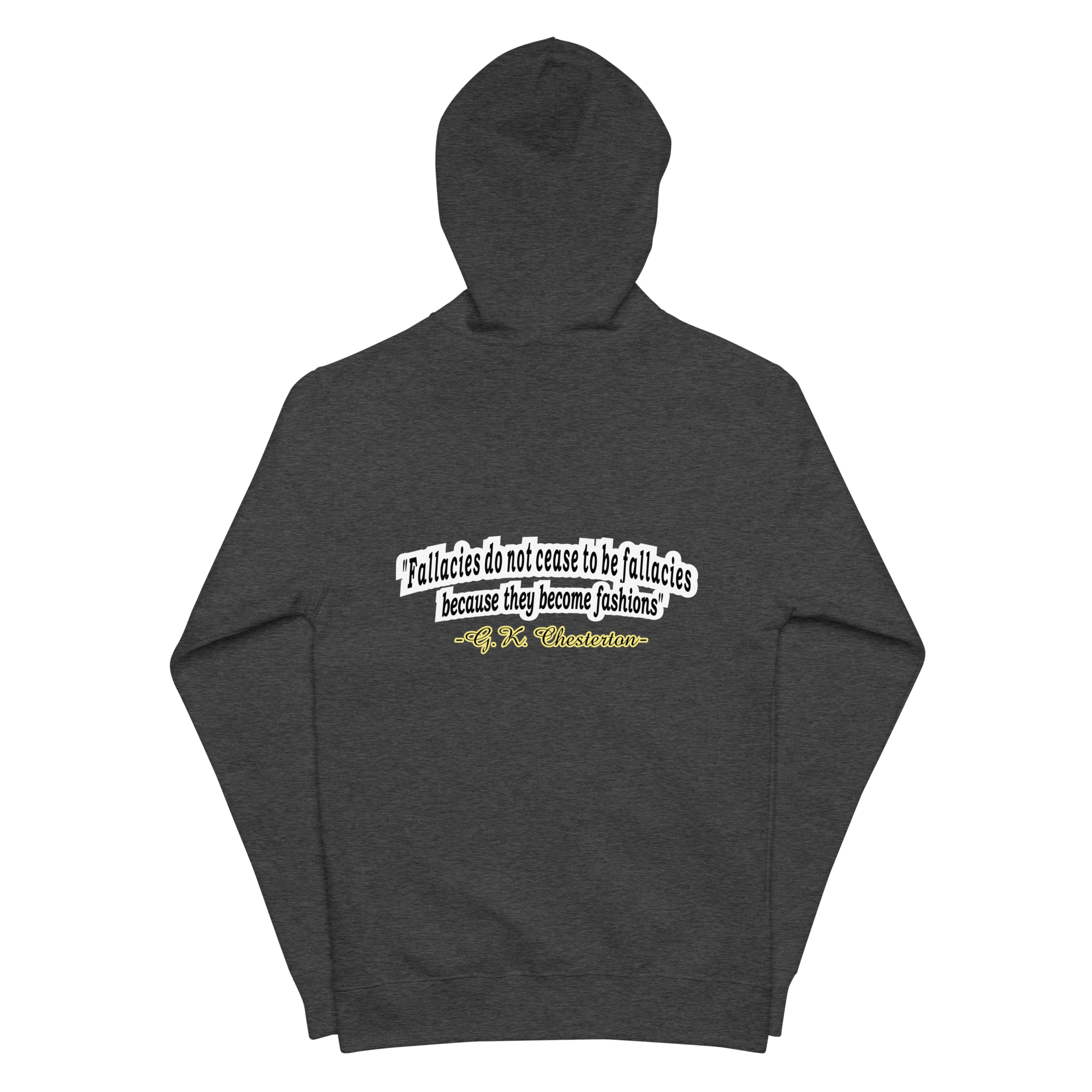 Men of God - G.K. Chesterton Zip Up Hoodie