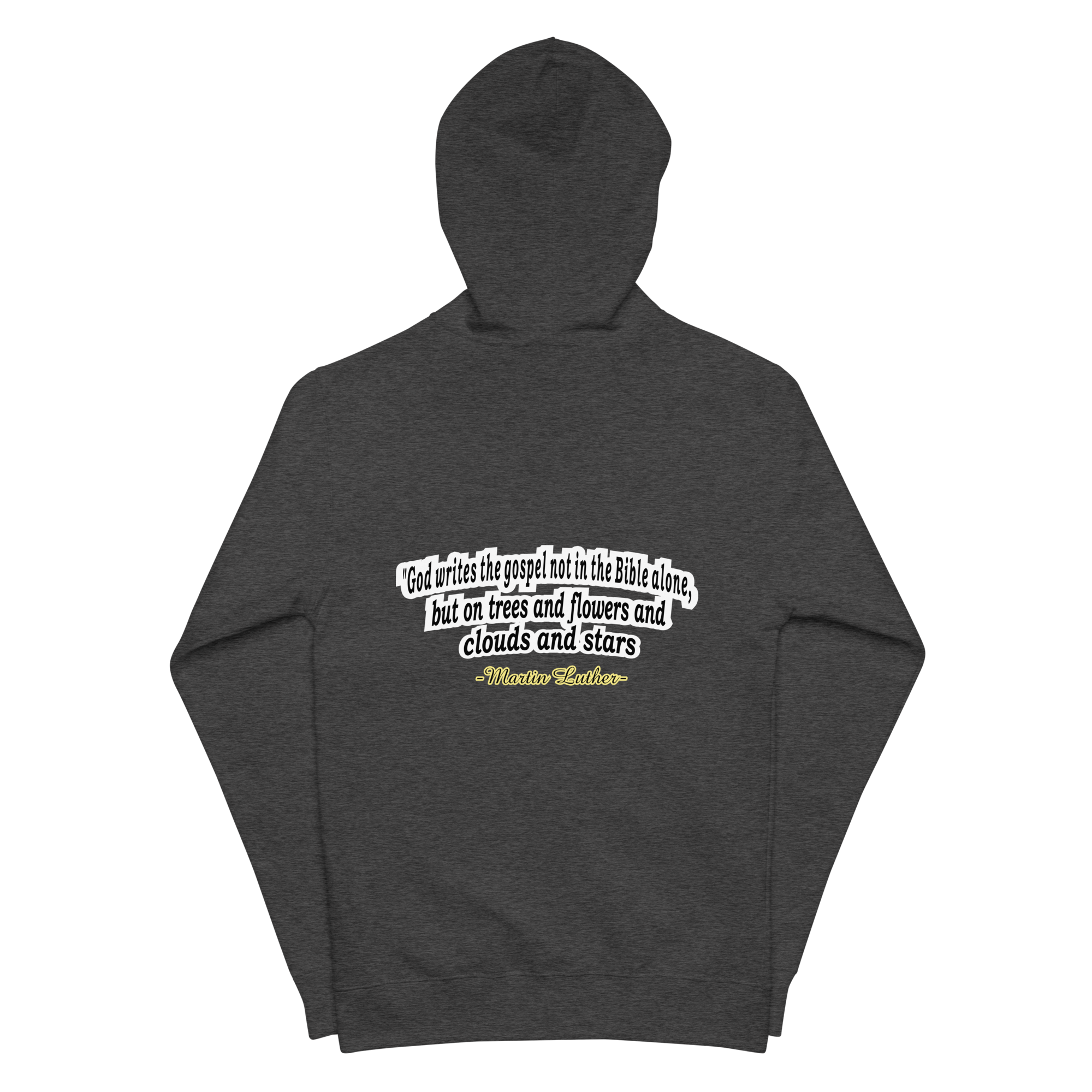 Men of God  - Martin Luther Zip Up Hoodie