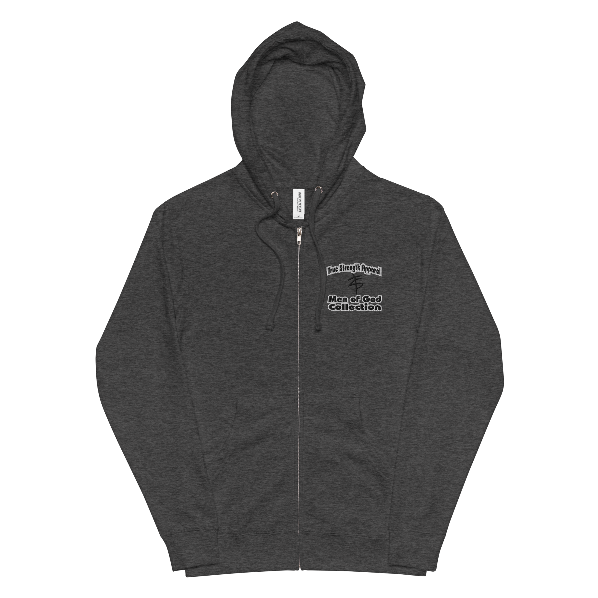 Men of God  - Martin Luther Zip Up Hoodie