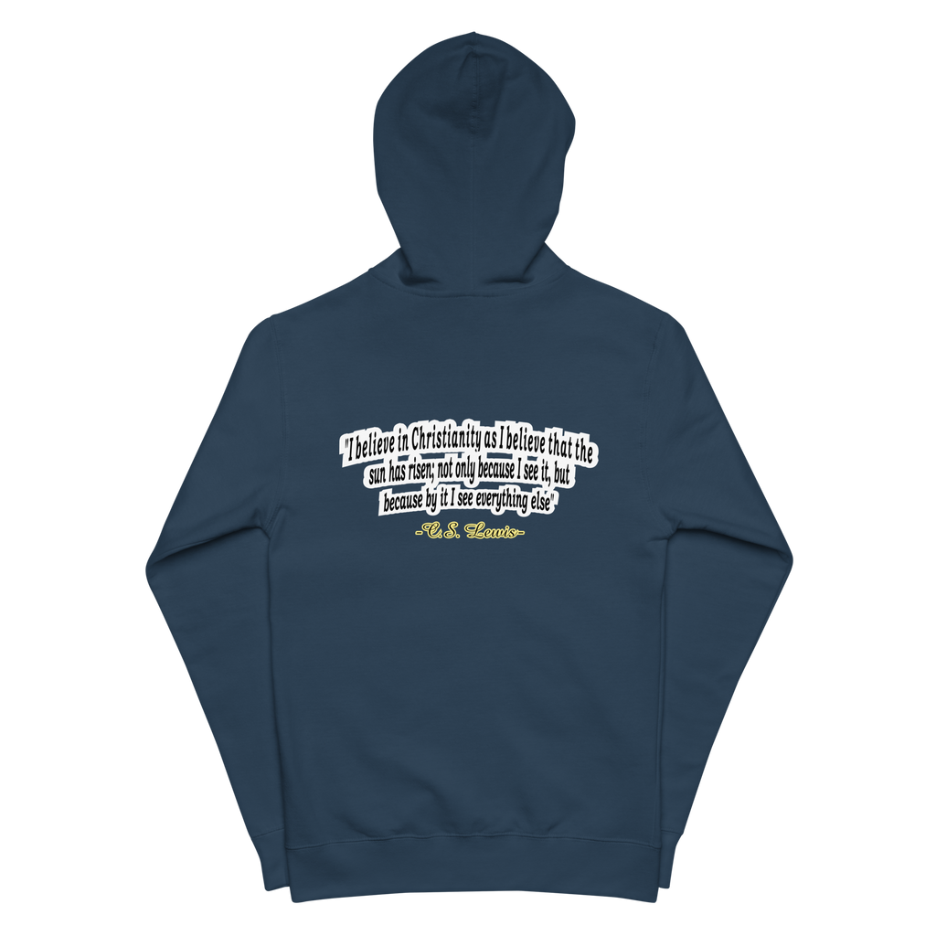 Men of God - C.S. Lewis Zip Up Hoodie