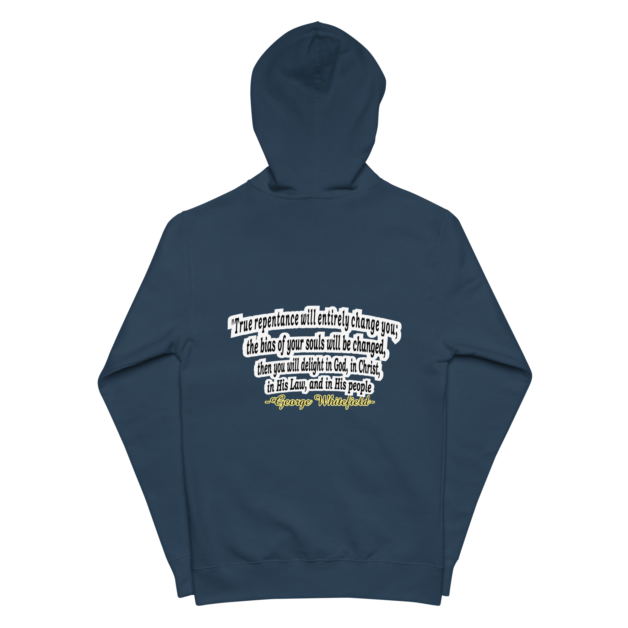 Men of God - George Whitefield Zip Up Hoodie