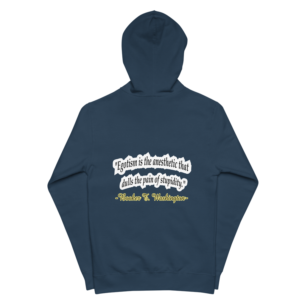 Men of God - Booker T. Washington Zip Up Hoodie