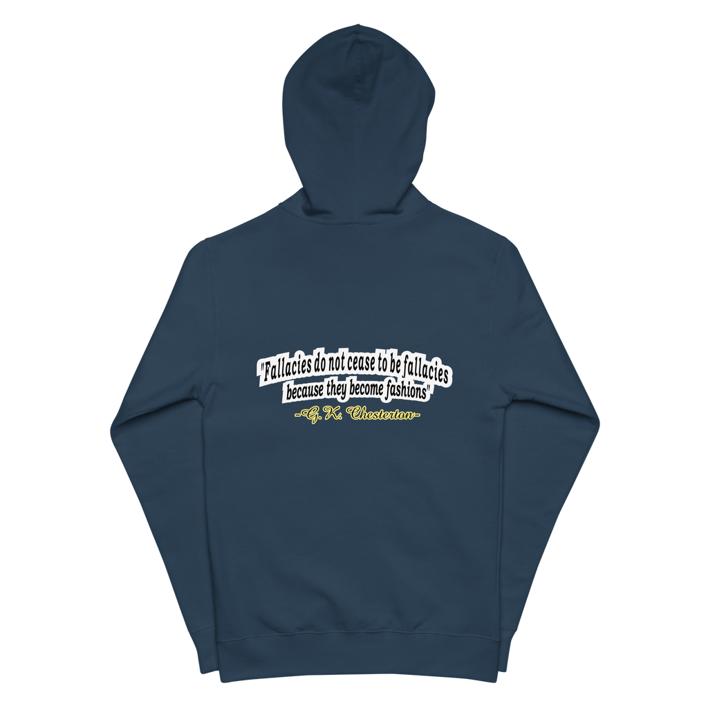 Men of God - G.K. Chesterton Zip Up Hoodie