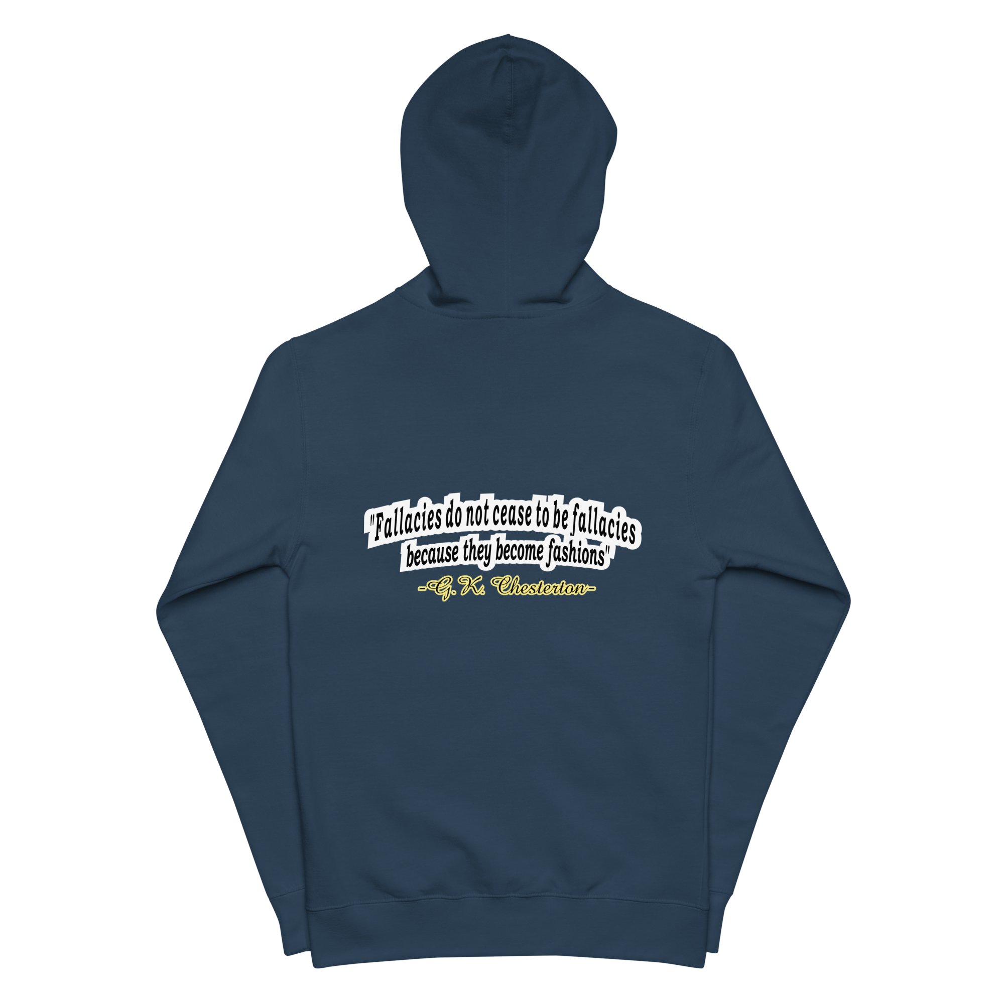 Men of God - G.K. Chesterton Zip Up Hoodie
