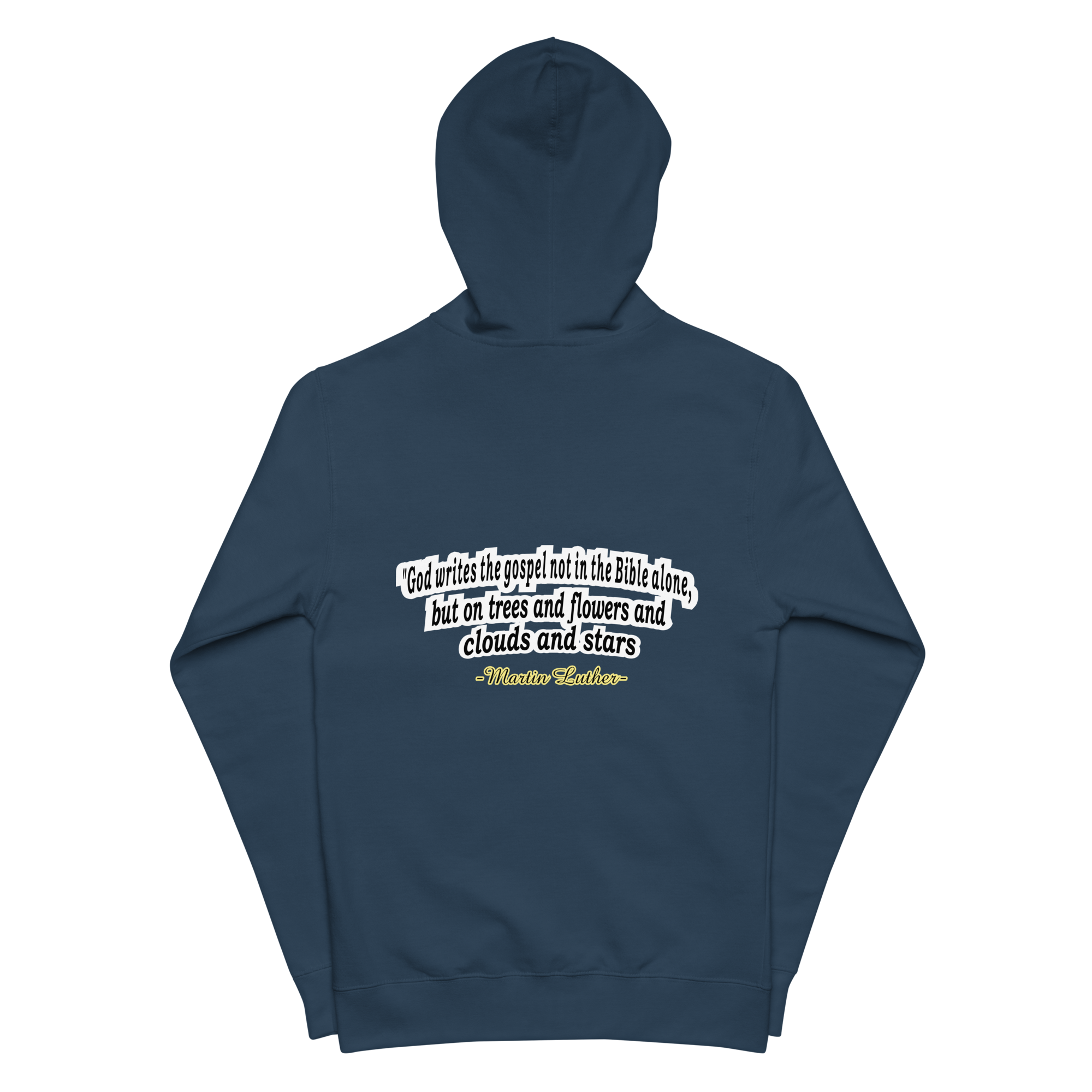 Men of God  - Martin Luther Zip Up Hoodie