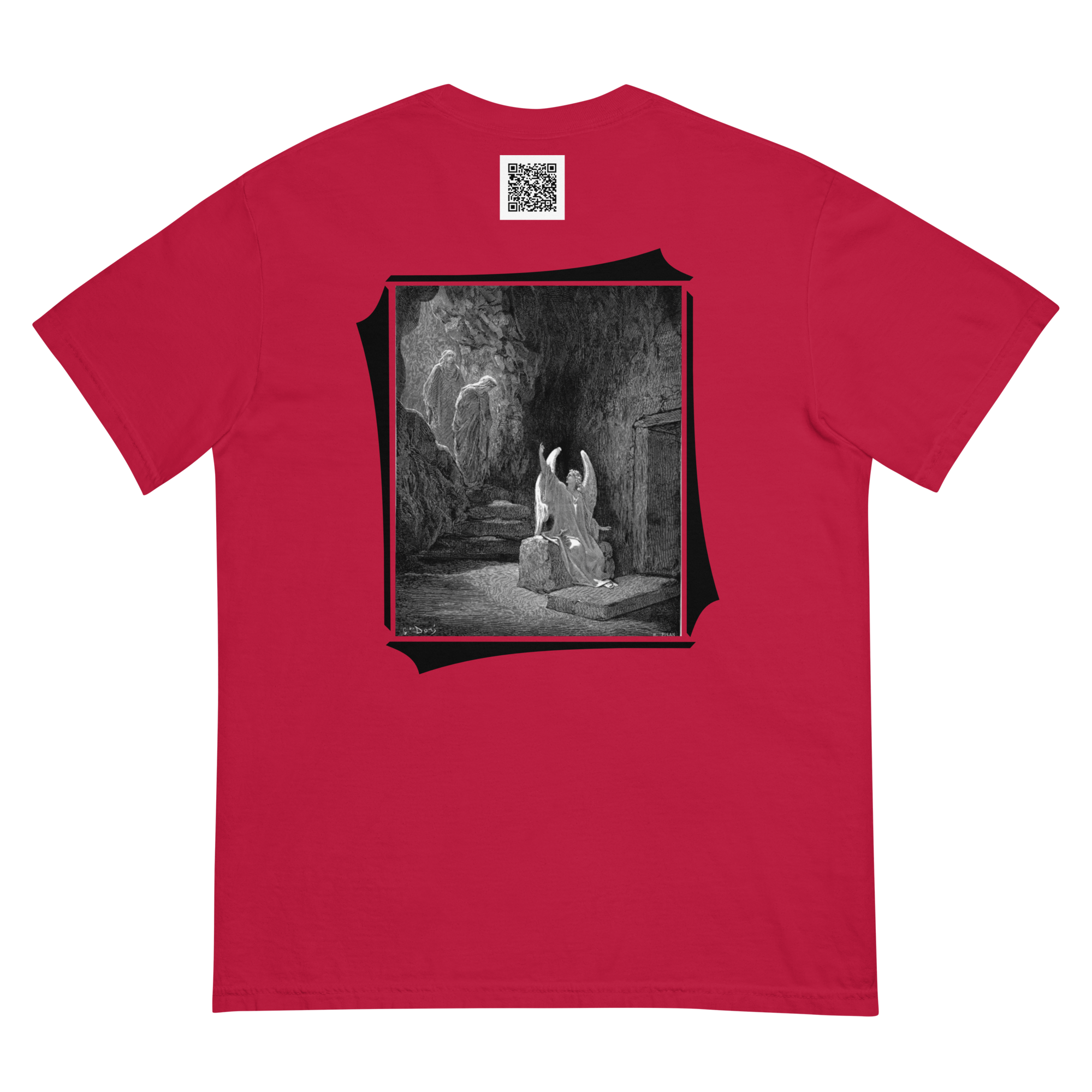 He is Risen Embroidered Tee