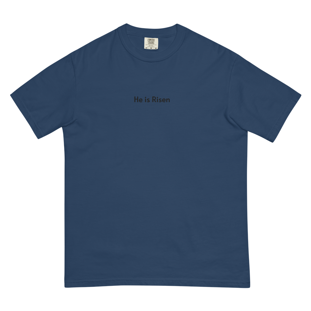 He is Risen Embroidered Tee