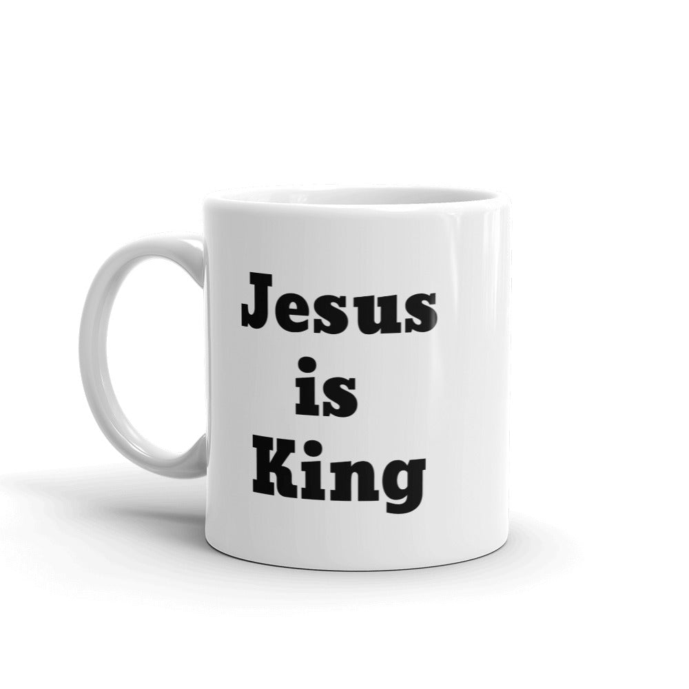 Jesus is King Mug
