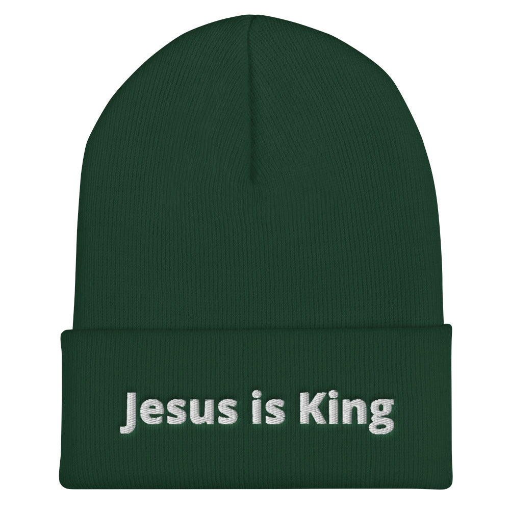 Jesus is King Beanie