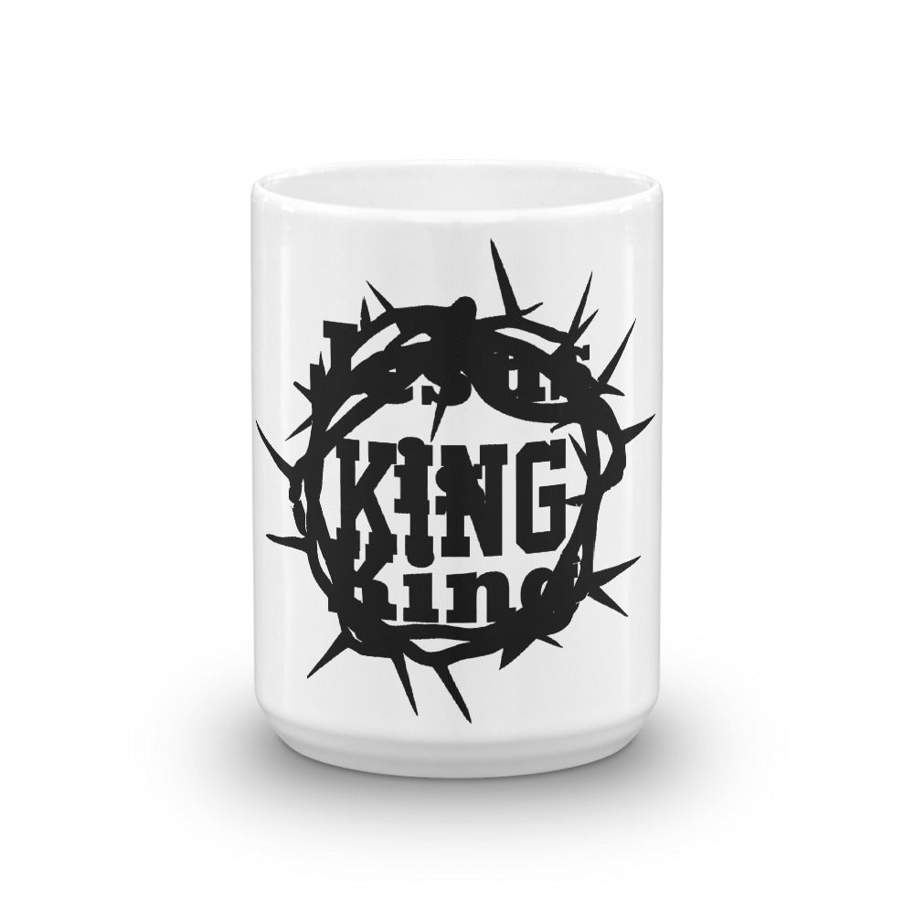 Jesus is King Mug