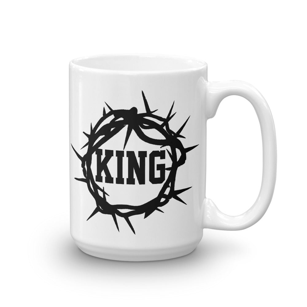 Jesus is King Mug