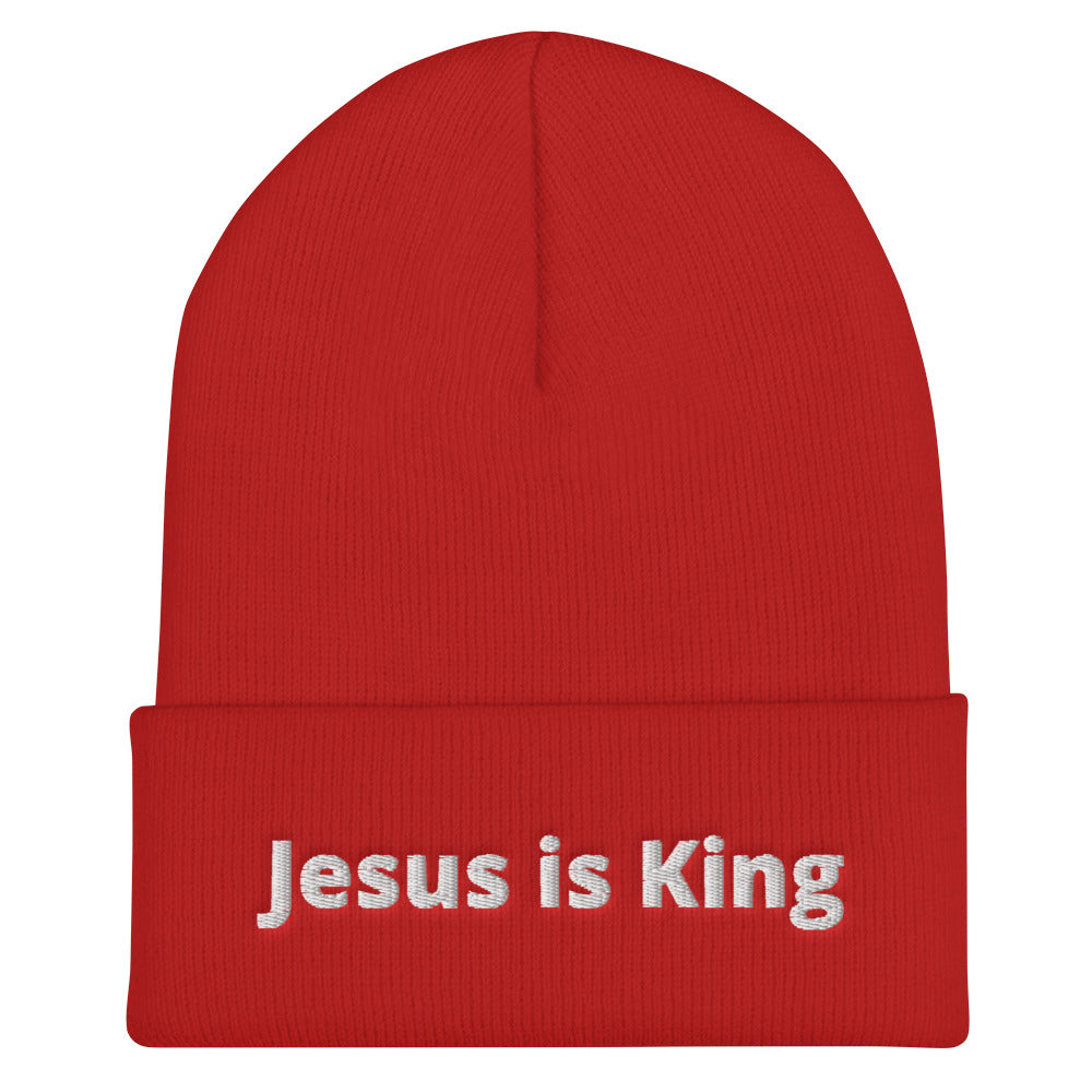 Jesus is King Beanie