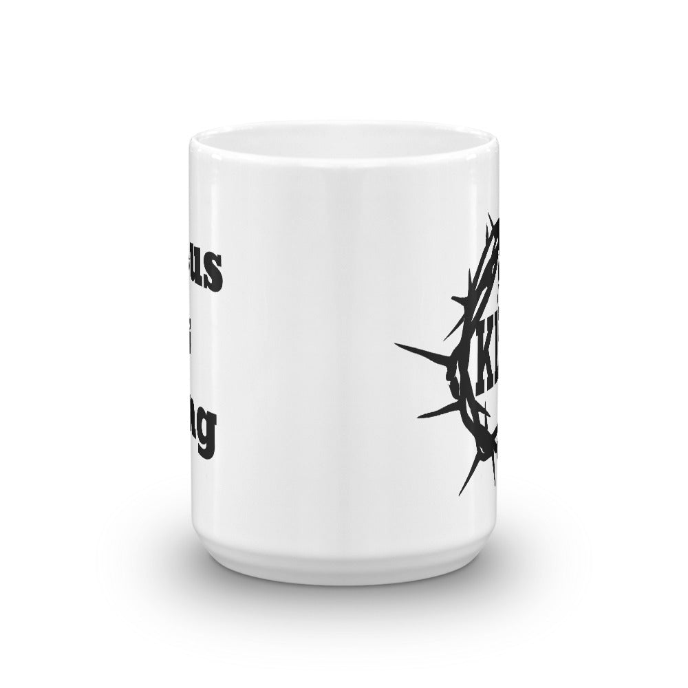 Jesus is King Mug